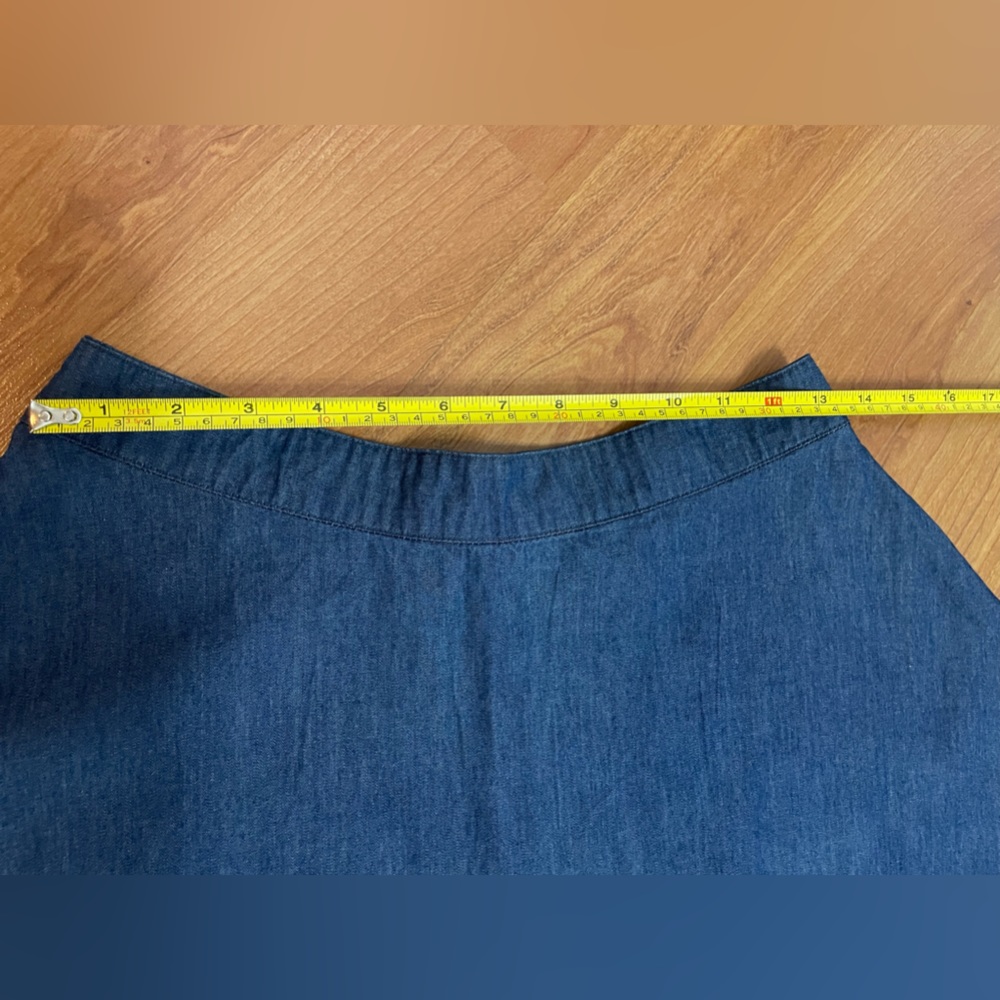 Forever 21 Jean Skater Skirt - Picture 4 of 5
